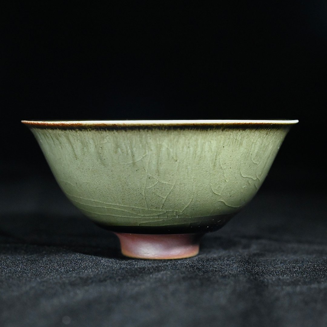 【唯一手作】柴烧龙泉青瓷小茶碗LONG024 - 茶具/茶杯 - 其他材质 