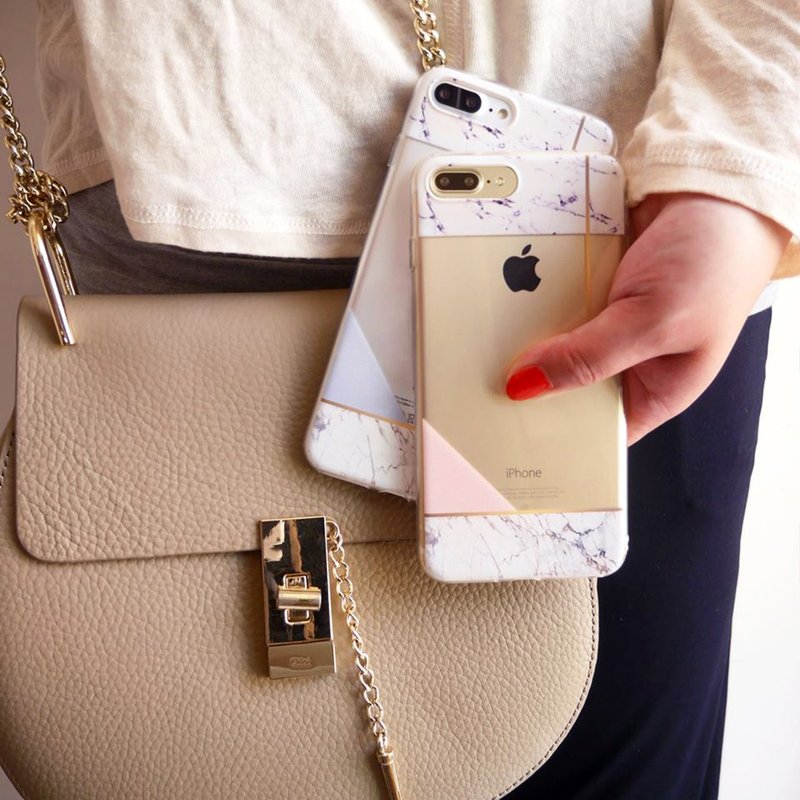 粉与我的阅读手机壳 - 手机壳/手机套 - 橡胶 粉红色