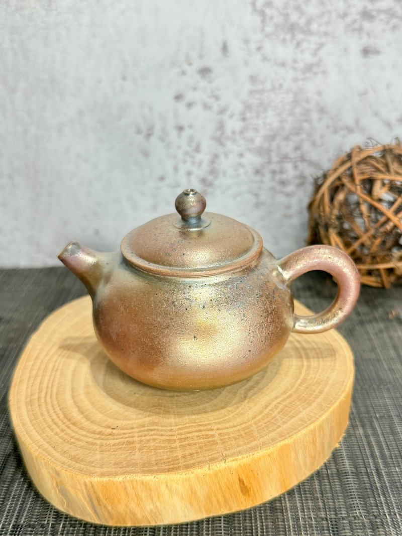 静金柴烧壶 - 茶具/茶杯 - 陶 