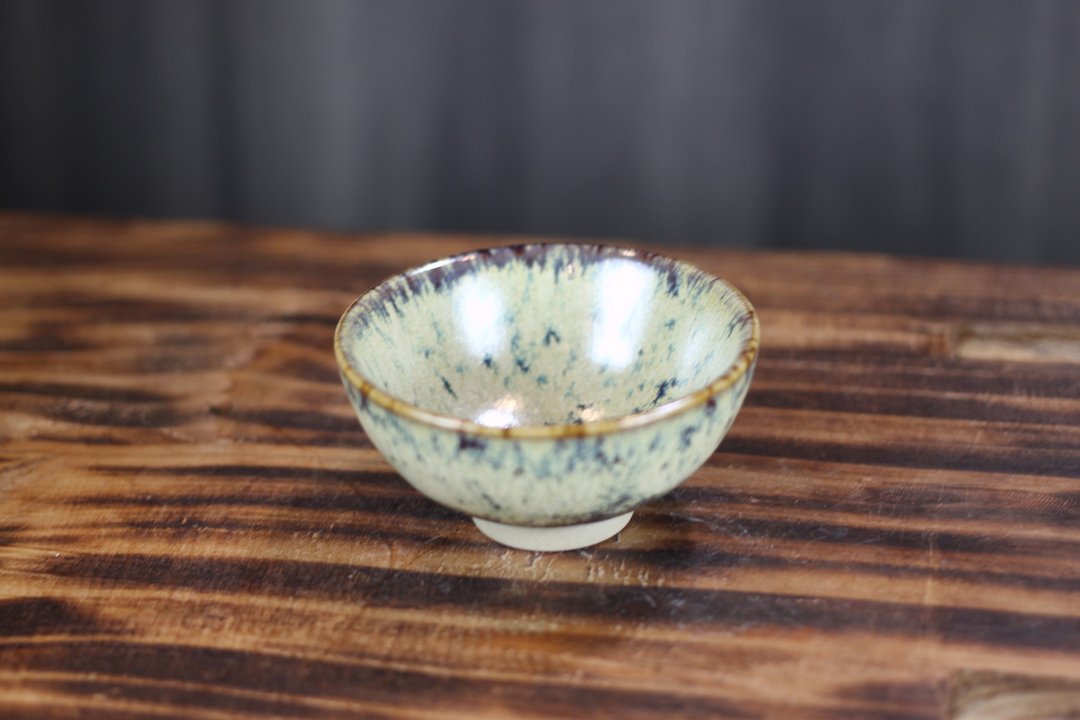 【沐春生活】60ml 错落 天目釉 圆满茶杯 莺歌名家叶敏祥作品 - 茶具/茶杯 - 瓷 