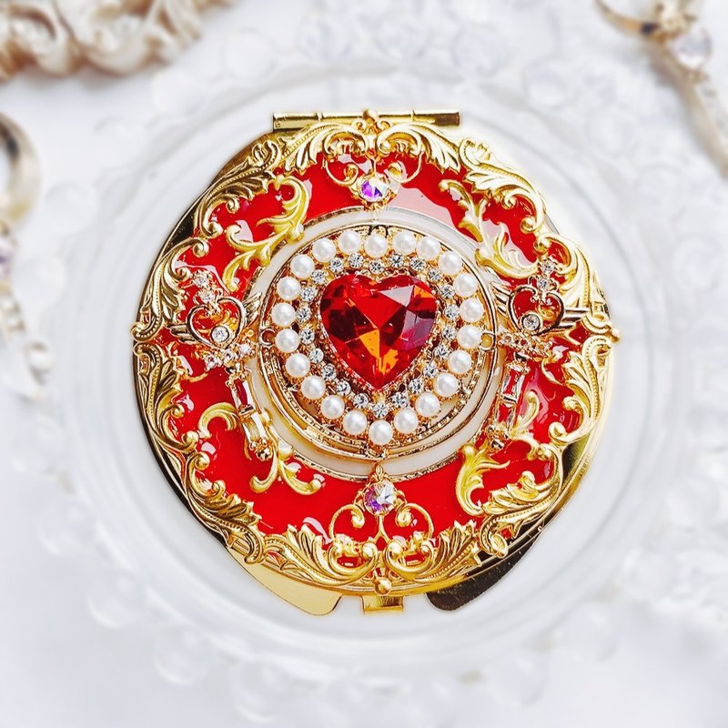 magical compact kawaii,japan - 彩妆刷具/镜子/梳子 - 其他金属 红色