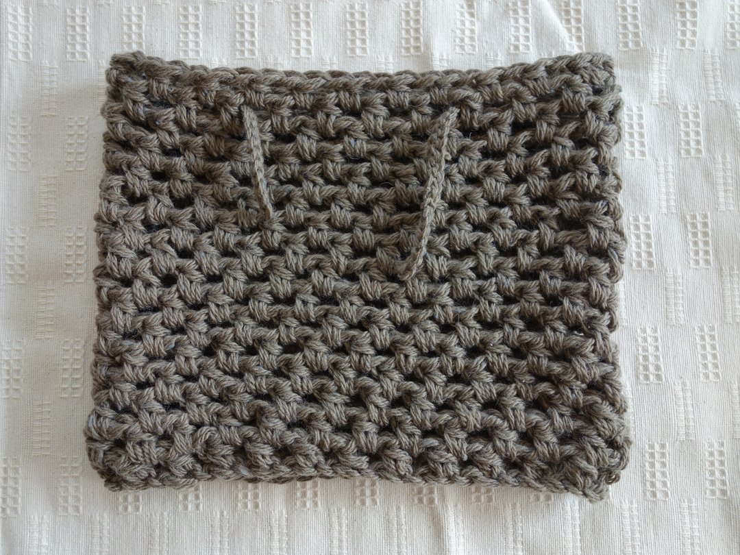 2WAY snood (brown) - 女装针织衫/毛衣 - 其他材质 咖啡色