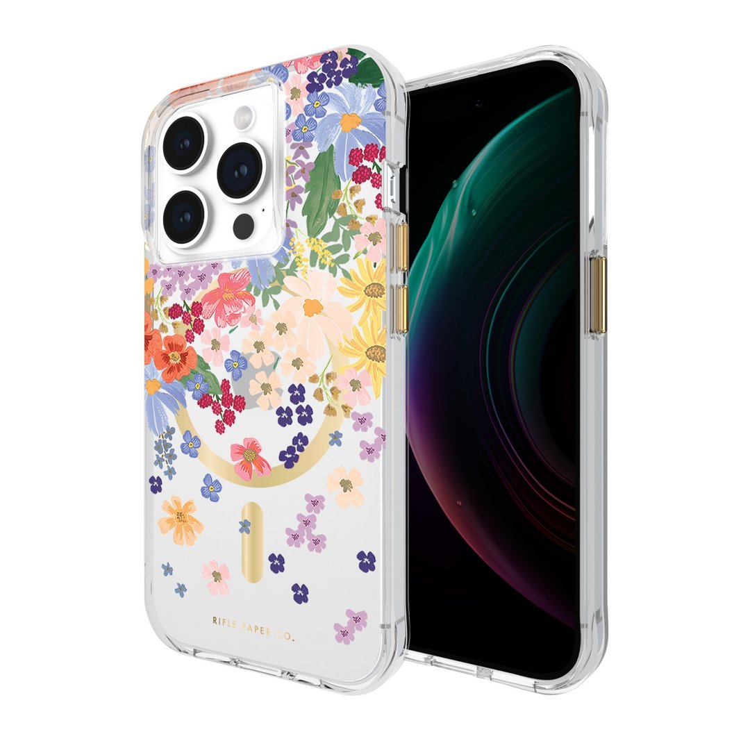 Rifle Paper - iphone 15 pro系列Margaux手机壳 Magsafe版 - 手机壳/手机套 - 其他材质 