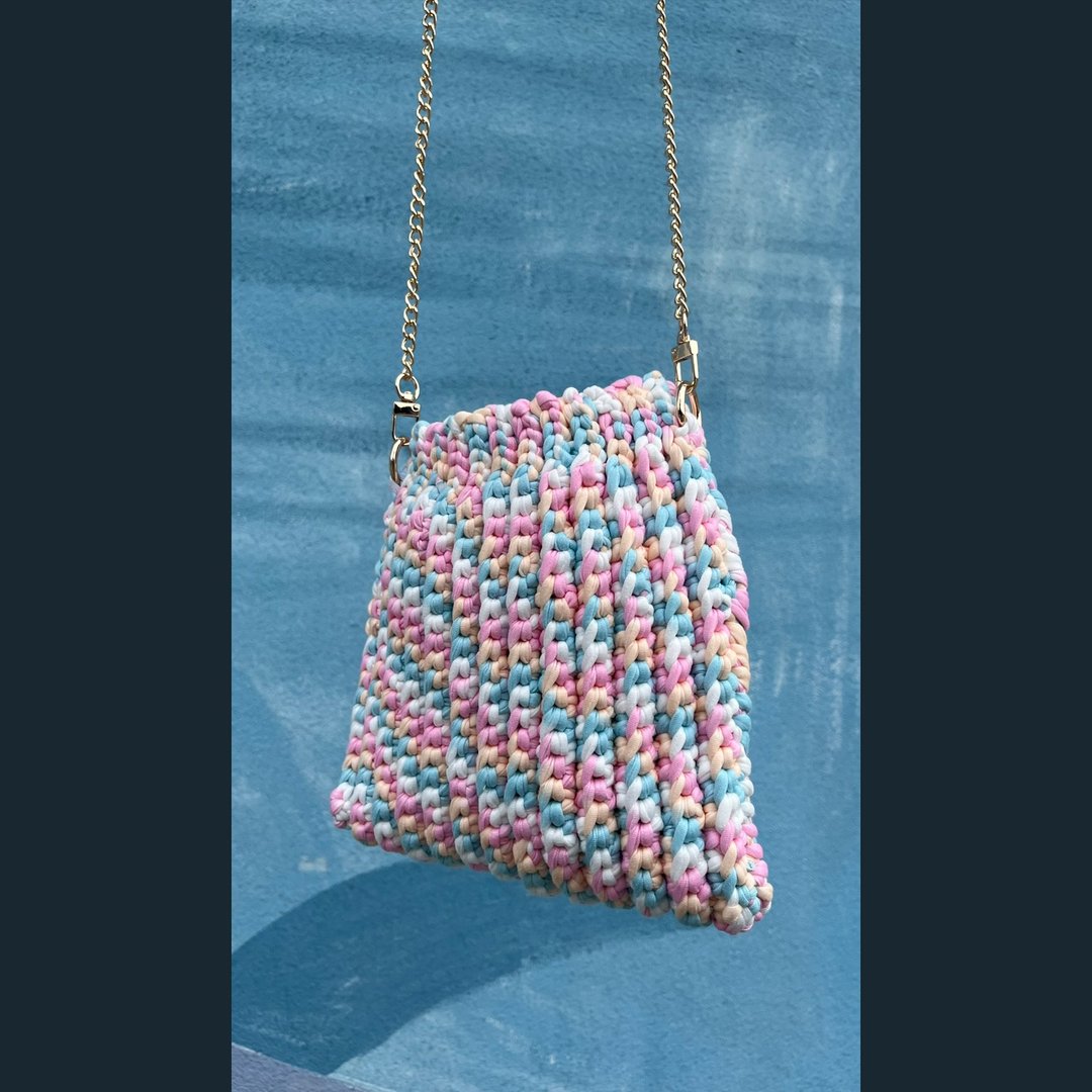 【Shoulder bag】粉嫩春花肩包 | 春暖 - 侧背包/斜挎包 - 聚酯纤维 多色