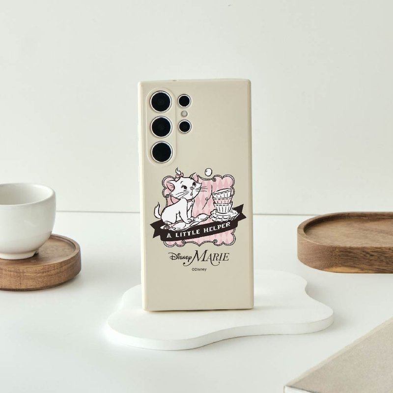 Disney Cats And Dogs-玛丽猫款做家事纯色硅胶SAMSUNG手机壳 - 手机壳/手机套 - 塑料 多色