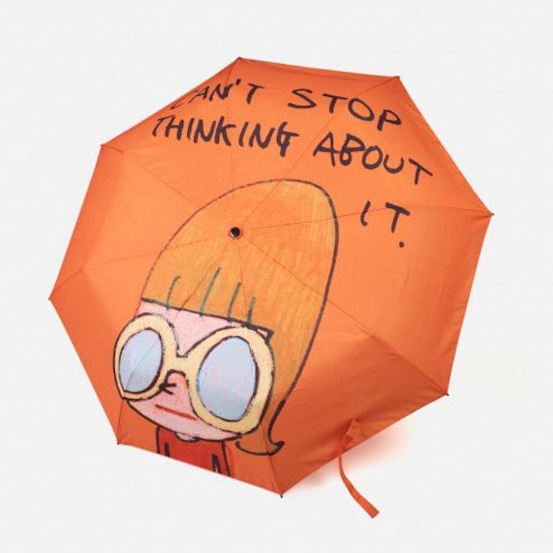 奈良美智 CAN'T STOP THINKING ABOUT IT 折伞 - 雨伞/雨衣 - 塑料 多色