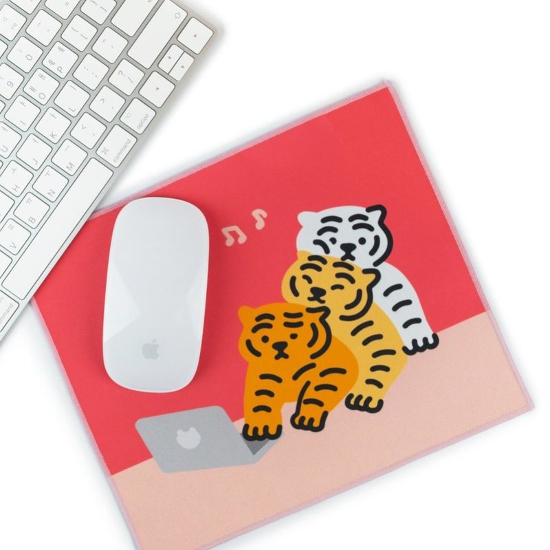 三只 躺肥虎  鼠标垫 Three tigers - 鼠标垫 - 其他材质 