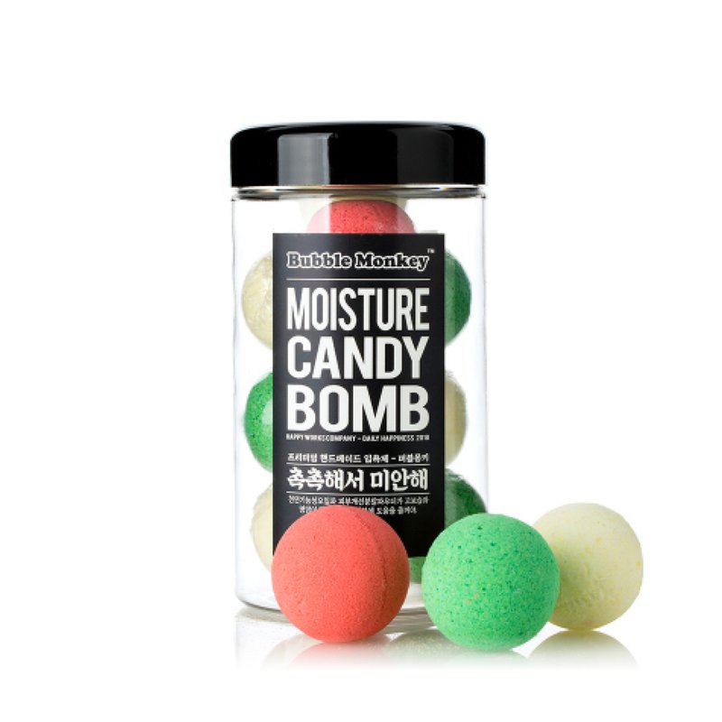 韩国Bubble Monkey | 碳酸浴泡澡球-MOISTURE - 其他 - 其他材质 红色