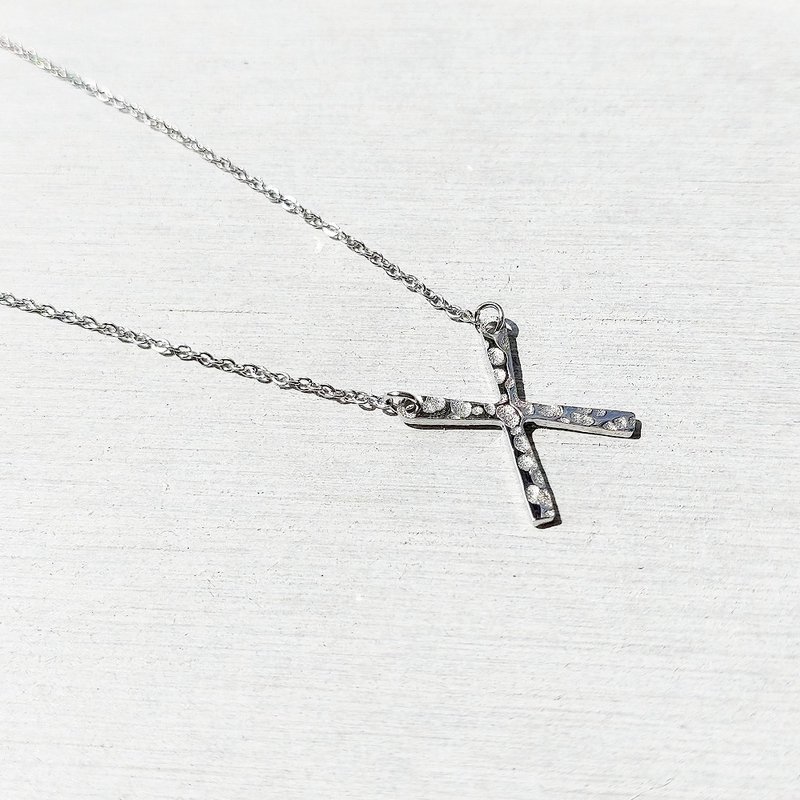 情人节 交换礼物X系列316L钛钢凹压圈圈细版项链 礼盒装 多段式长 - 项链 - 不锈钢 银色