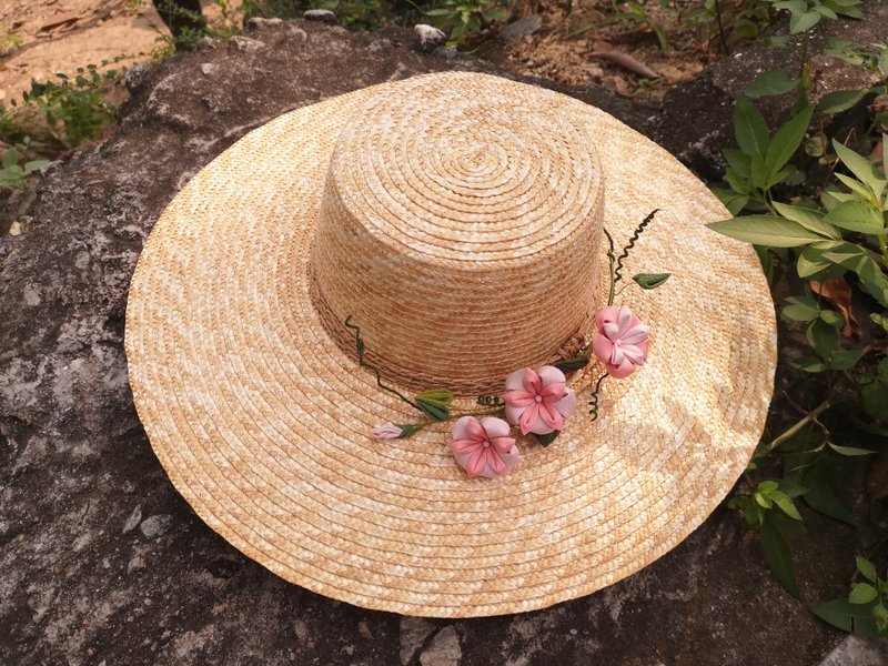 【细工】【客制化礼物】朝颜帽花 - 其他 - 丝．绢 