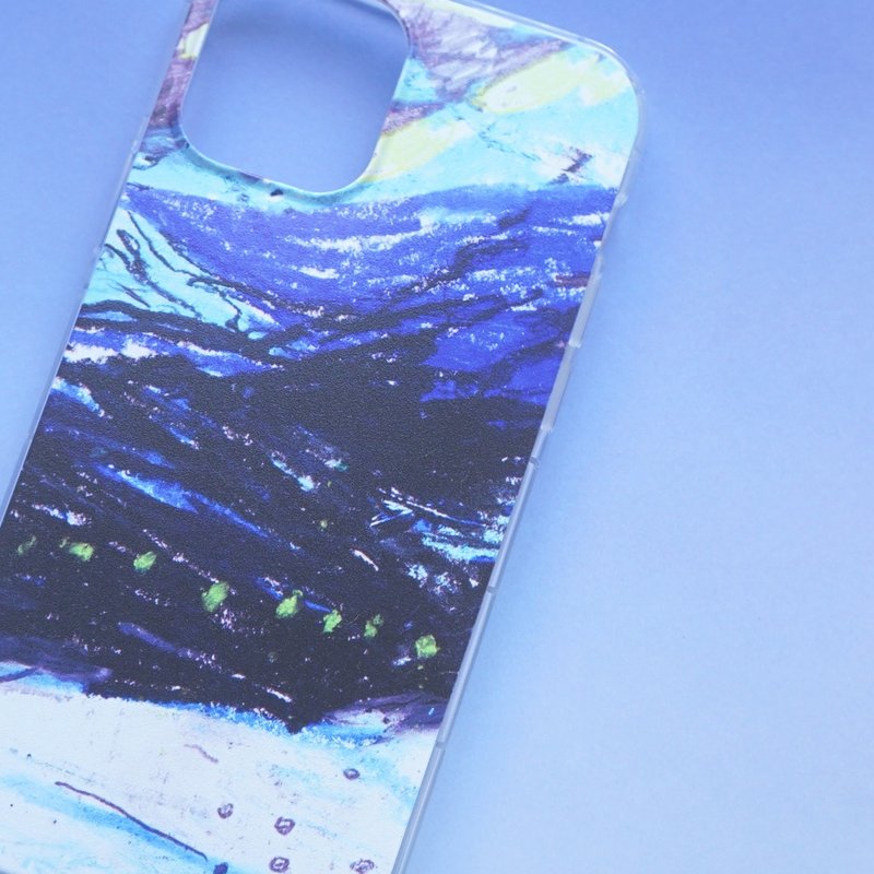 iphone 17 深海的光质感手机壳 全彩印刷软壳 - 手机壳/手机套 - 硅胶 蓝色