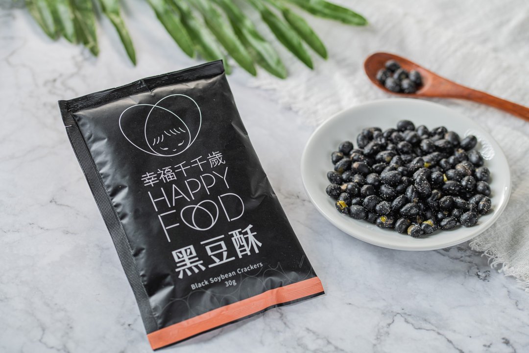 幸福千千岁黑豆酥 袋装 3 入组 - 零食/点心 - 植物．花 