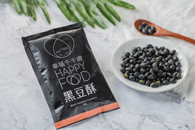 幸福千千岁黑豆酥 袋装3入组 - 零食/点心 - 植物．花 