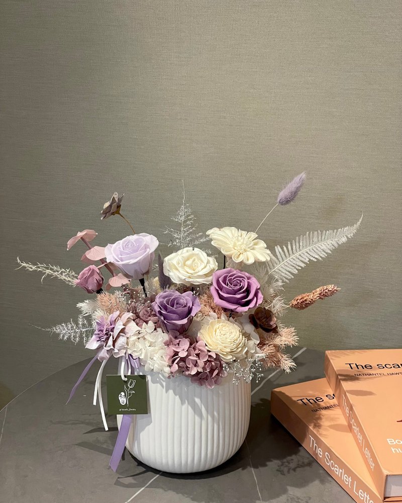 【定制化】永生桌花 入厝花礼 开幕花礼 新春花礼 - 干燥花/捧花 - 植物．花 