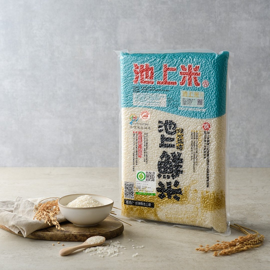 【共好粮仓】  池上鲜米2.5kg - 五谷杂粮/米 - 新鲜食材 白色