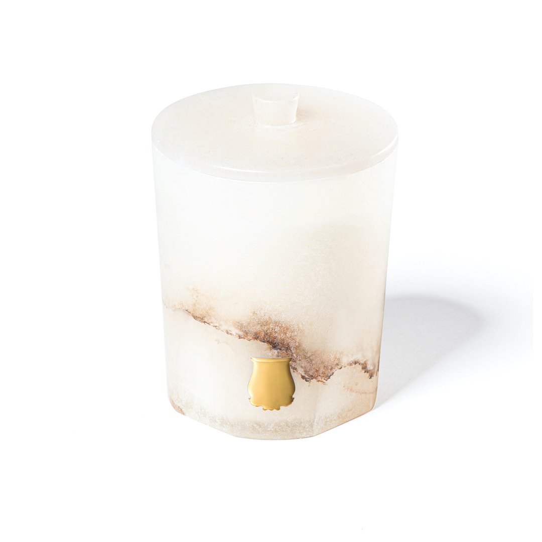 Cire Trudon Atria 雪花石雅特利亚 - 蜡烛/烛台 - 石头 白色