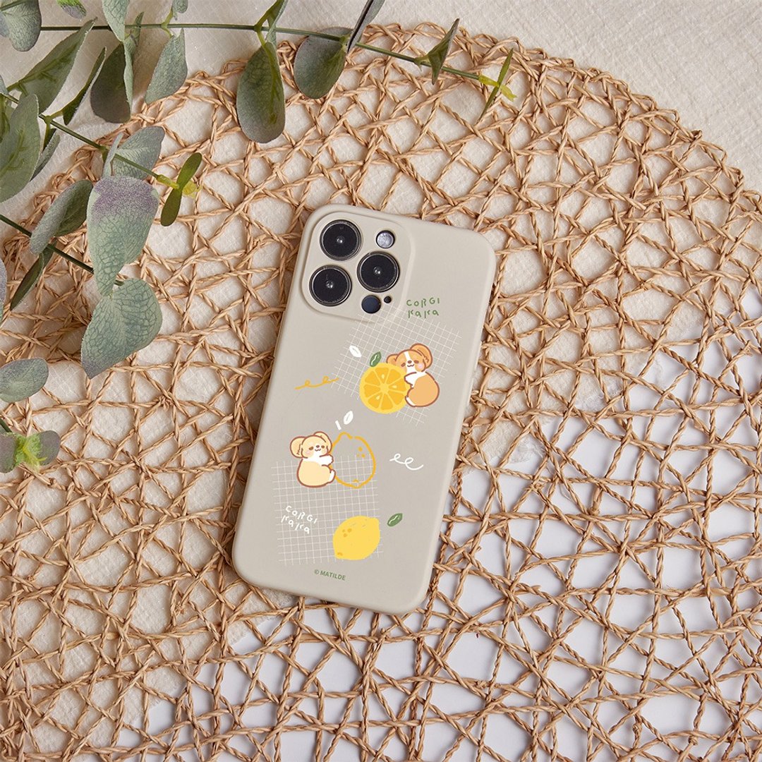 柯基犬卡卡LEMONADE全包iPhone手机壳 - 手机壳/手机套 - 硅胶 多色