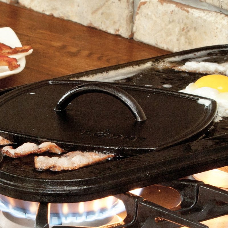 美国LODGE 美国制方形铸铁压肉板 LFIP3 - 其他 - 其他金属 黑色