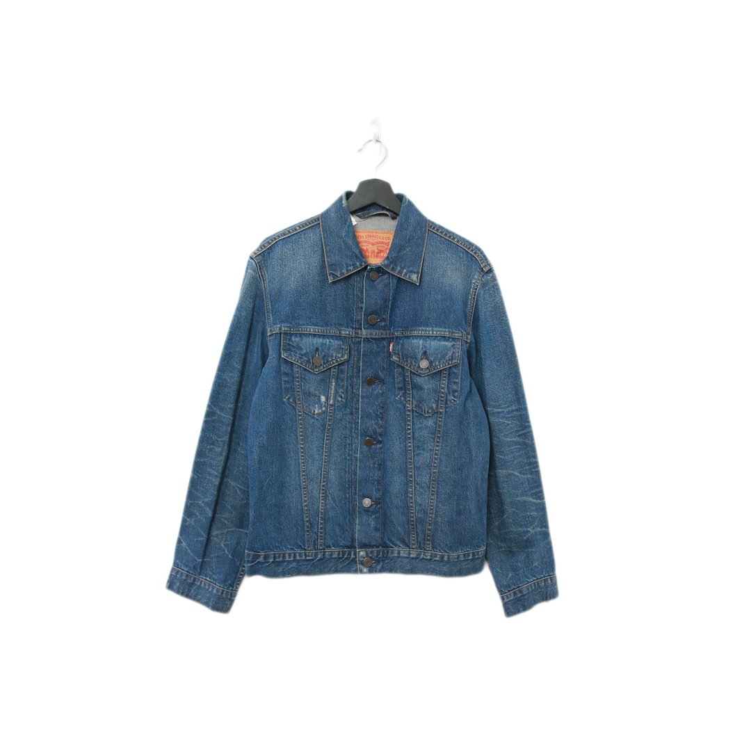 Back to Green:: 丹宁外套 LEVI'S 经典蓝 dn-05denim Jacket - 男装外套 - 棉 