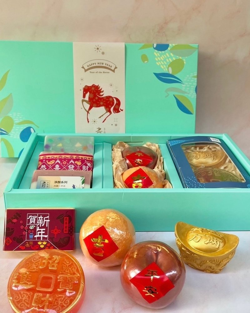 【青手作】 2026 马耀新春 平安吉利礼盒 l 过年 l 送礼 - 肥皂/手工皂 - 其他材质 
