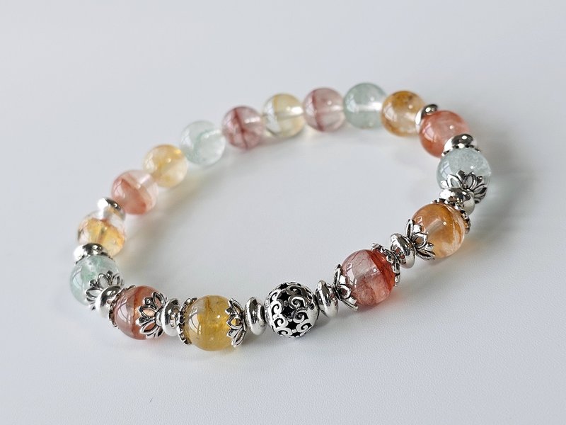 潜能 - 彩幽灵纯银手錬 - 手链/手环 - 宝石 多色