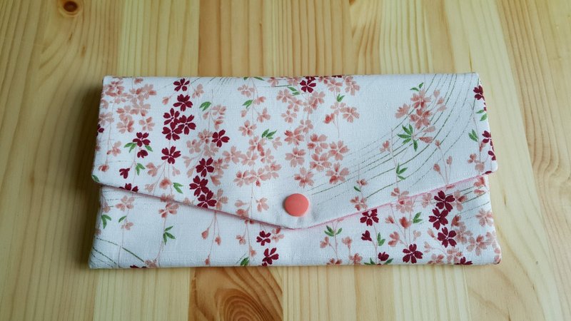 口罩收纳袋  红包袋 存折 现金收纳袋(日本布) - 化妆包/杂物包 - 棉．麻 