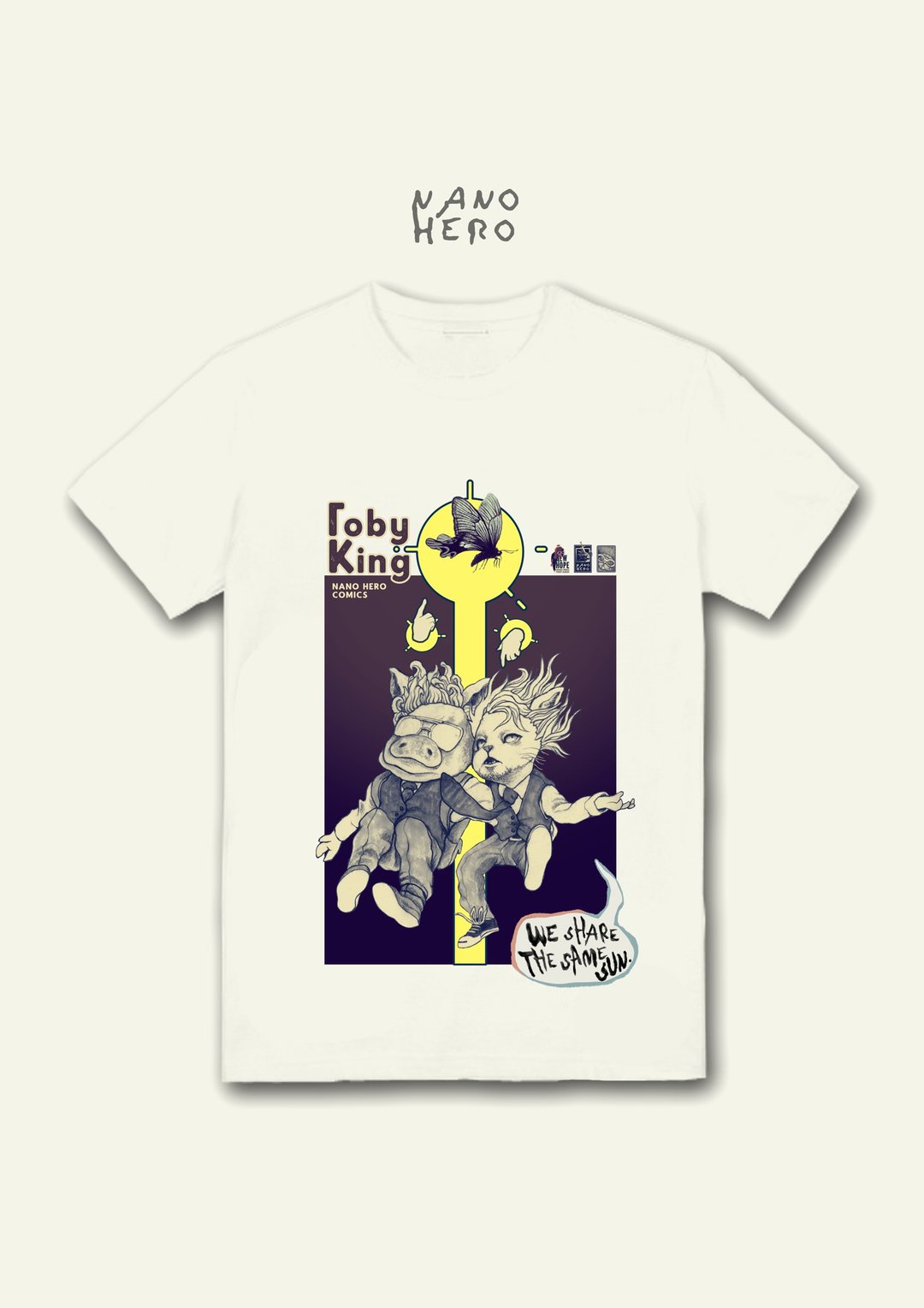 page71 T-shirt T恤 NANO HERO漫画T - 男装上衣/T 恤 - 棉 多色