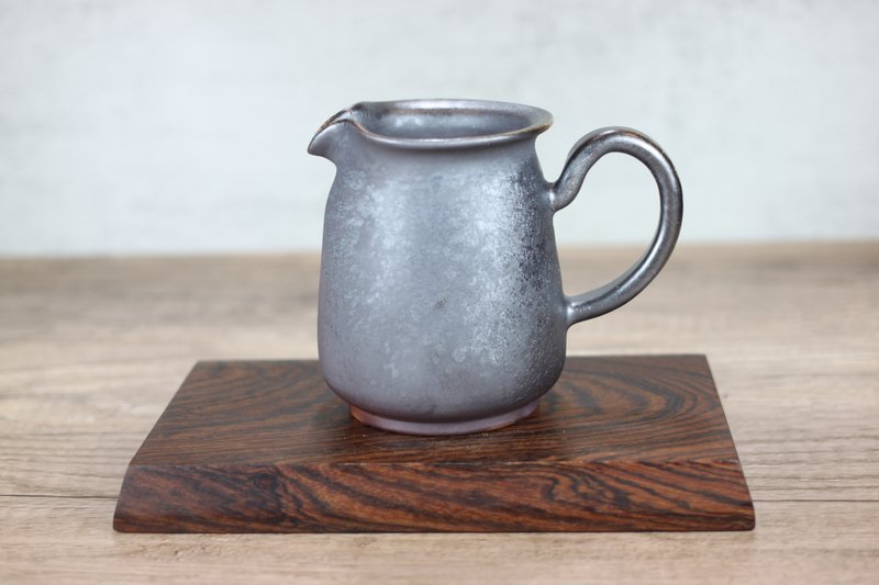 【沐春生活】天然落灰 柴烧茶海 公道杯 名家叶敏祥手作 280ml - 茶具/茶杯 - 瓷 