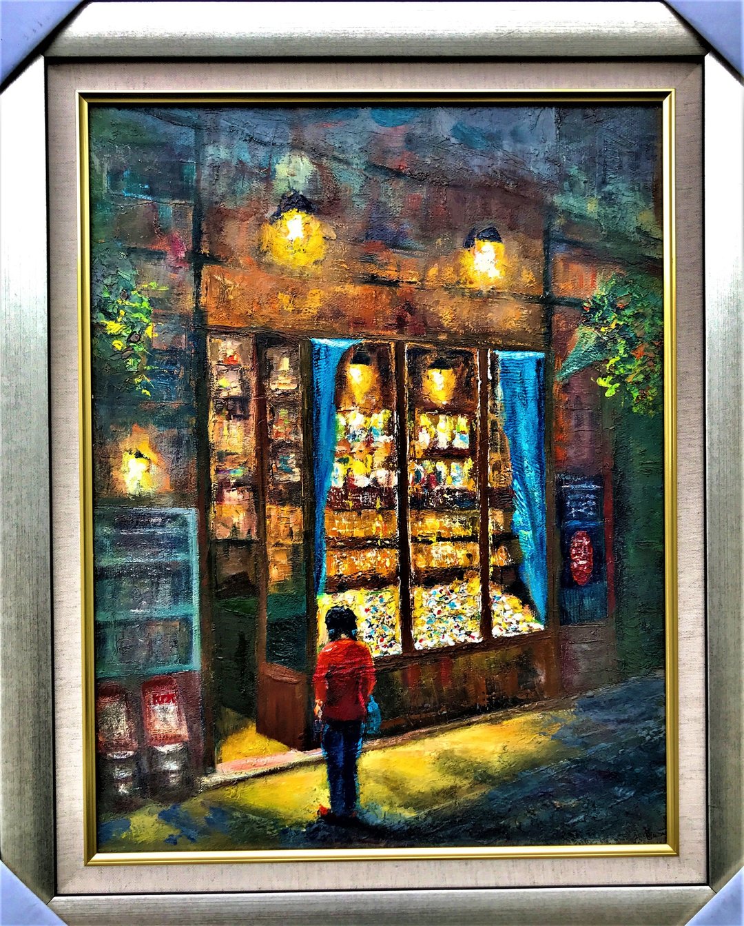 橱窗 手绘油画创作 挂画 壁画 装饰画 背景墙画 欧式油画 独创堂 - 海报/装饰画/版画 - 棉 多色