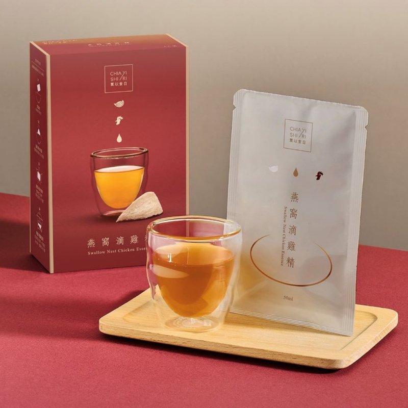 贾以食日 燕窝滴鸡精礼盒 1 盒 / 12 入 - 健康/养生 - 新鲜食材 多色