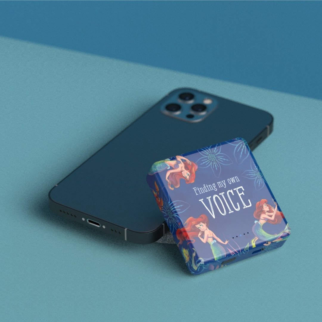 限量 Vinnic 8000mAh 磁吸式行动充电 - 小鱼仙 - 充电宝/传输线 - 塑料 蓝色
