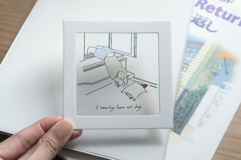 I can lay down all Day 透明菲林明信片 幻灯片 电影 心意卡 - 卡片/明信片 - 其他材质 