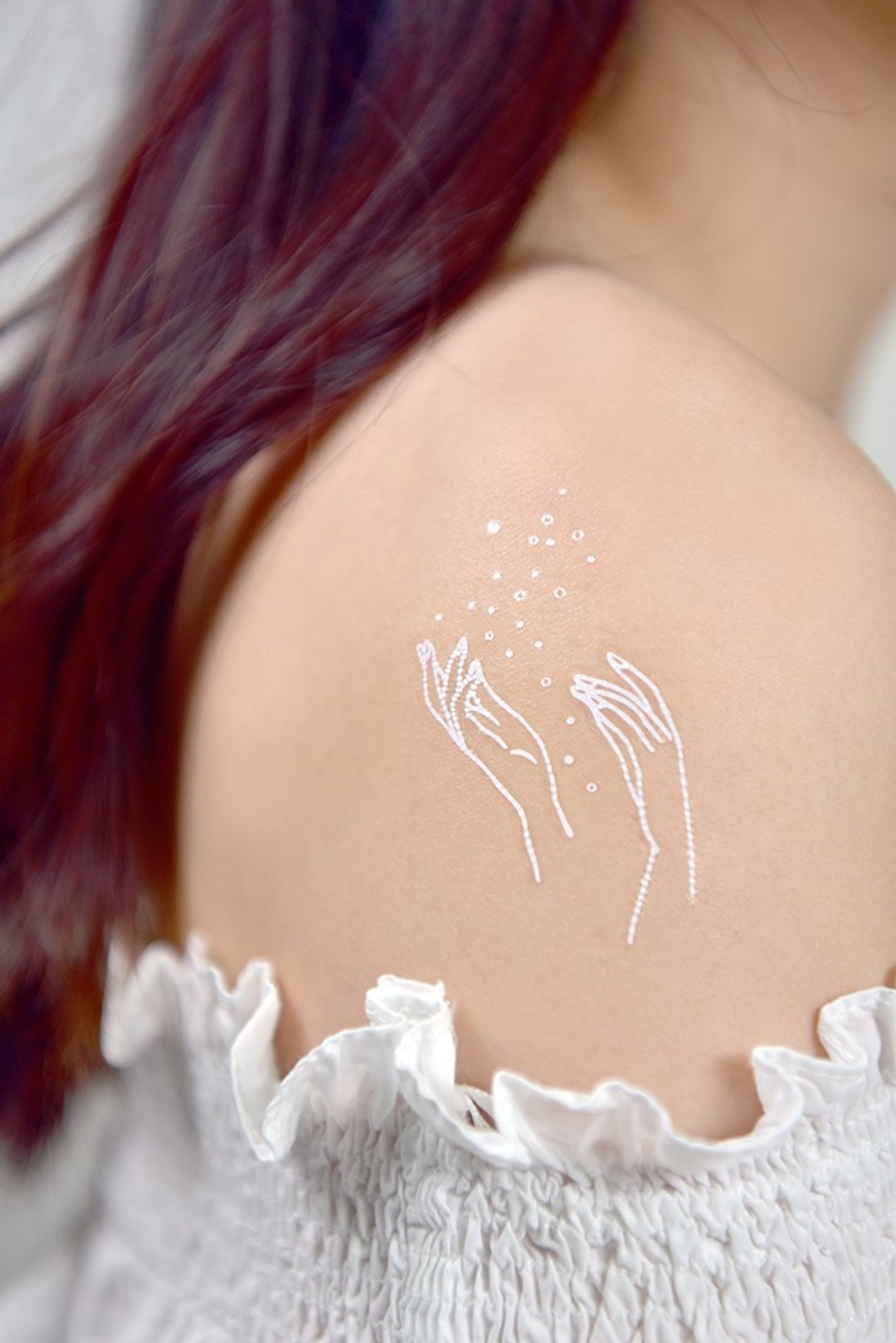 Not Real Tattoos II 纹身贴 - "MAGIA" 白色 纹身贴纸 - 纹身贴 - 纸 白色