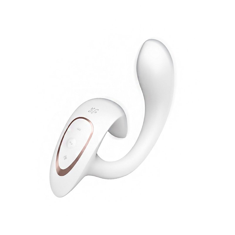 德国 Satisfyer G for Goddess 1 女神兔耳GC点按摩棒-白 - 情趣用品 - 其他材质 