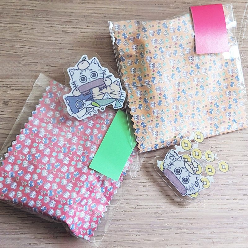 压克力夹 l 新年好运款 l 多功能 l 办公纾压 - 文件夹/资料夹 - 压克力 透明