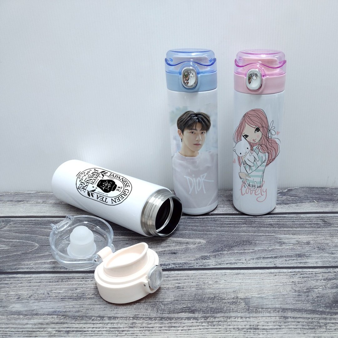 定制化 304不锈钢 弹盖保温瓶 480ml 保温杯 订做 户外运动水壶 - 保温瓶/保温杯 - 其他材质 