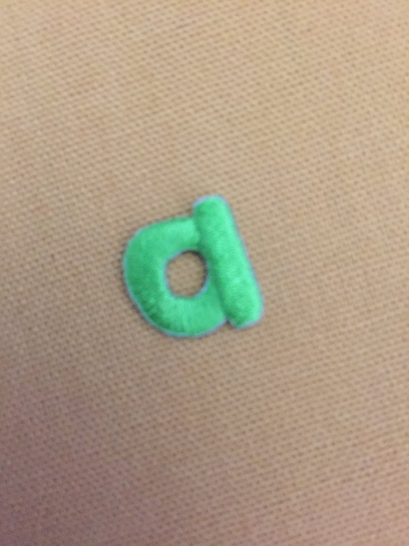 单项英文字母 - 木工/竹艺/纸艺 - 纸 红色