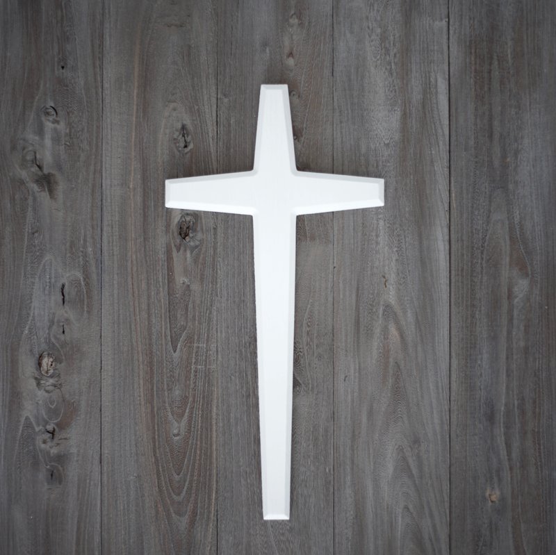 Amour爱木木-伯利恒之星 实木 壁挂 大十字架 - 墙贴/壁贴 - 木头 