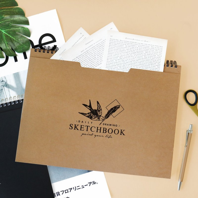 Ching Ching X 简单生活系列 CB-1331 13K口袋素描本 - 笔记本/手帐 - 纸 