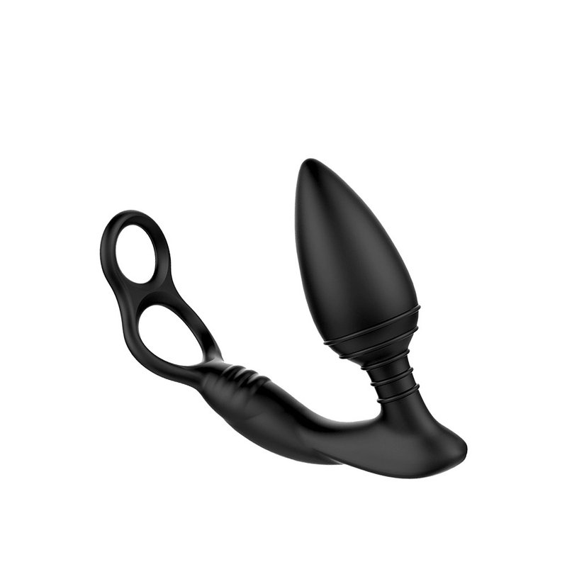 英国NEXUS SIMUL8 充电式阳具环后庭强震器 后庭塞款 - 情趣用品 - 其他材质 黑色