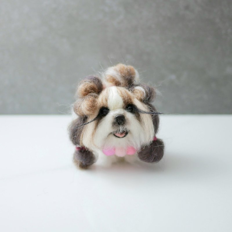 西施定制化羊毛毡  宠物定制 公仔 - 玩偶/公仔 - 羊毛 多色