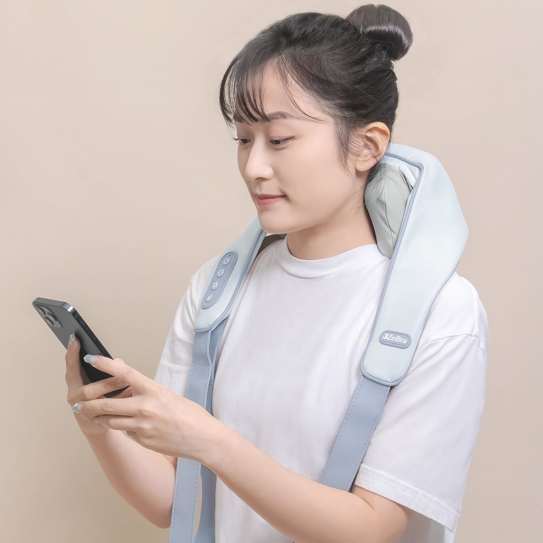 【新色好评_按摩放松】好肩力-斜方肌肩颈按摩器-天蓝色 - 其他小家电 - 其他材质 