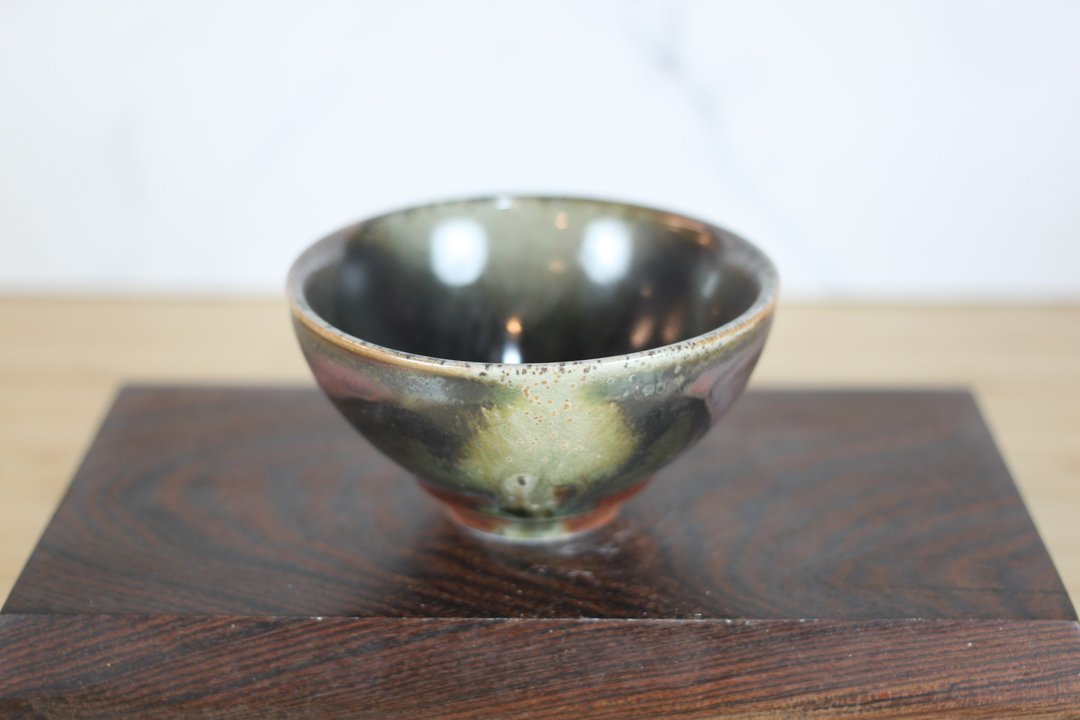 【沐春生活】120ml 天目釉 柴烧茶杯 茶碗 莺歌名家叶敏祥作品 - 茶具/茶杯 - 瓷 