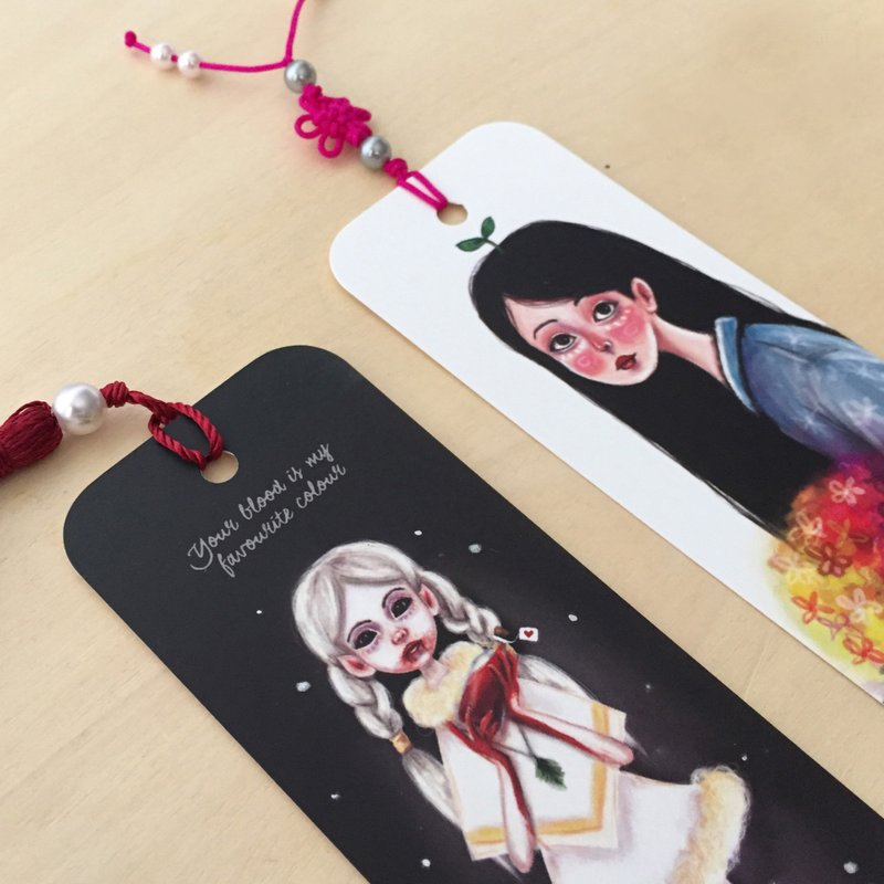 original art prints bookmarks - 书签 - 纸 多色