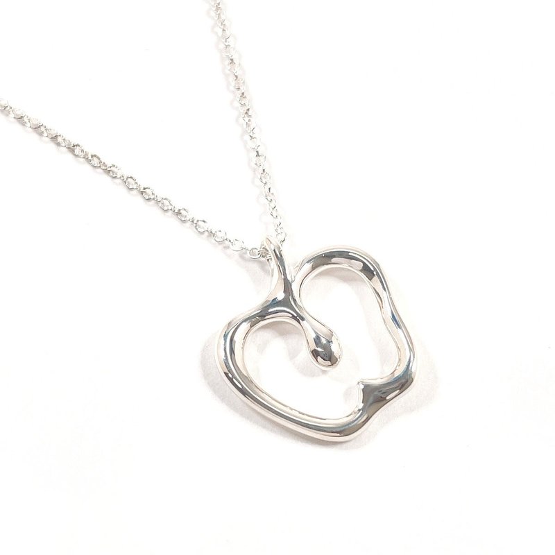 【日本直送 二手美品】蒂芙尼 TIFFANY&Co. 项链 苹果 艾尔莎·佩雷蒂 银 925 精品 已抛光 - 项链 - 纯银 银色