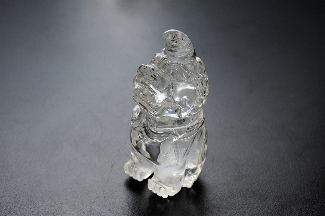 白水晶貔貅  矿石/水晶/灵修/开运/招财/破煞/防小人 - 摆饰 - 水晶 