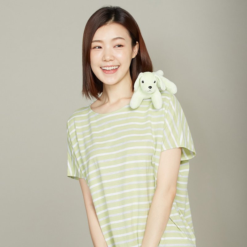 趴趴狗玩偶-若草绿 - 玩偶/公仔 - 棉．麻 绿色