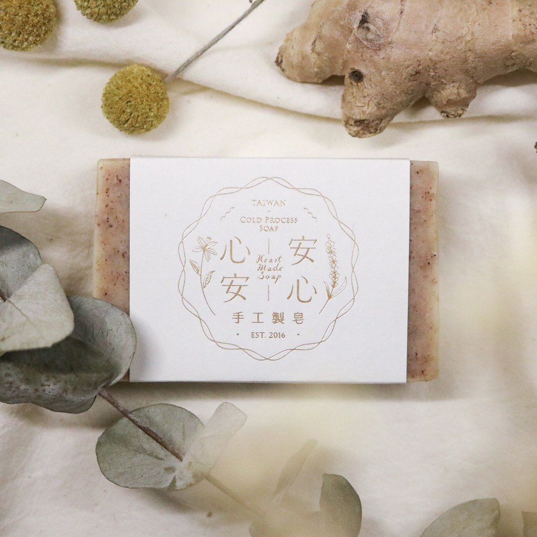 【头皮养护】老姜何首乌洗发皂 / 姜、迷迭香 / 冷制精油手工皂 - 洗发用品 - 植物．花 咖啡色