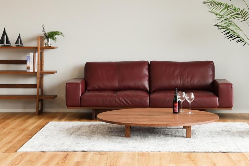 各地的着名工房 MASTERWAL Wild Wood 圆矮桌 - 餐桌/书桌 - 木头 咖啡色