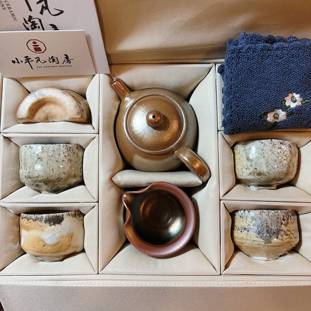 一壶一茶海一茶则四杯时尚旅行茶具组 / 茶具组 / 小平凡手 - 茶具/茶杯 - 陶 